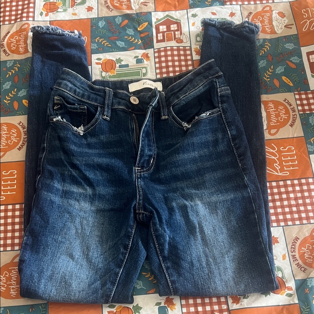 KanCan Dark Wash Skinny Jeans